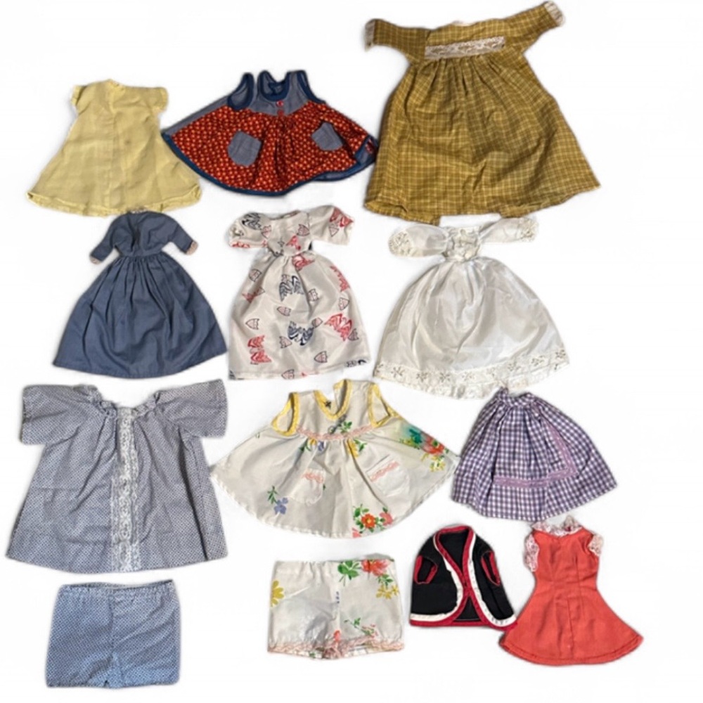 Vintage LOT Baby Doll Barbie Clone Fashion Doll Clothes 6.5 -13"